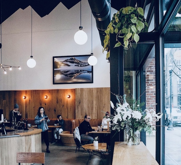 Portland coffee bar