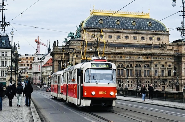 Prague tram